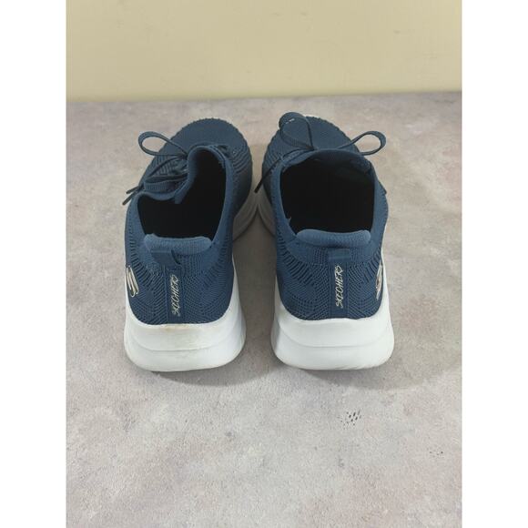 Skechers Womens Ultra Flex 3.0 149854 Blue Running Shoes Sneakers Size 8 - Picture 2 of 10